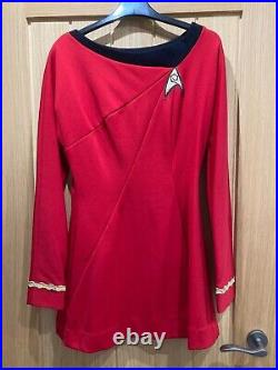 Star trek anovos dress uhura / communications uniform really good condition