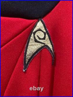 Star trek anovos dress uhura / communications uniform really good condition