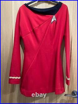 Star trek anovos dress uhura / communications uniform really good condition