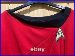 Star trek anovos dress uhura / communications uniform really good condition