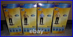 Star trek collector 9 Figure set 4 Pilot episode Spock Kirk Scotty Sulu NEW TOS
