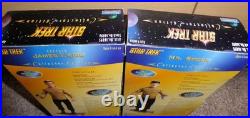 Star trek collector 9 Figure set 4 Pilot episode Spock Kirk Scotty Sulu NEW TOS