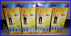 Star trek collector 9 Figure set 4 Pilot episode Spock Kirk Scotty Sulu NEW TOS