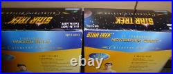 Star trek collector 9 Figure set 4 Pilot episode Spock Kirk Scotty Sulu NEW TOS