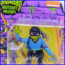 Teenage Mutant Ninja Turtles Donnie As Spock Figure Star Trek Donatello TMNT