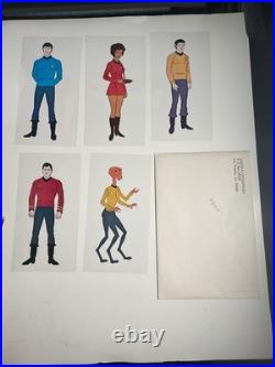 Ten (10) Original Star Trek Animated Series Cells- Lincoln Enterprises, Rare Ten (10) Original Star Trek Animated Series Cells- Lincoln Enterprises, Rare