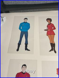 Ten (10) Original Star Trek Animated Series Cells- Lincoln Enterprises, Rare Ten (10) Original Star Trek Animated Series Cells- Lincoln Enterprises, Rare