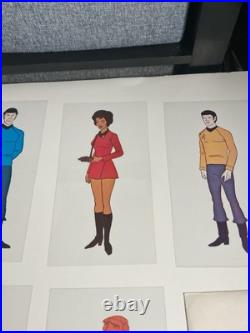 Ten (10) Original Star Trek Animated Series Cells- Lincoln Enterprises, Rare Ten (10) Original Star Trek Animated Series Cells- Lincoln Enterprises, Rare