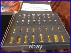 The Official STAR TREK TRIDIMENSIONAL Chess Set by Franklin Mint 1994