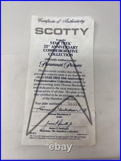 The Star Trek 25th Anniversary Commemorative Plate Collection