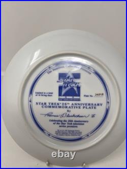 The Star Trek 25th Anniversary Commemorative Plate Collection