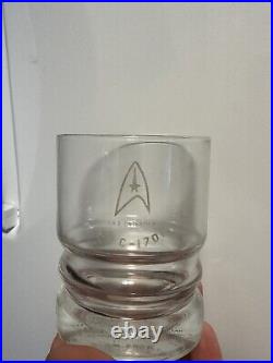 Think Geek Star Trek The original u. S. S. Enterprise glassware rare new in box