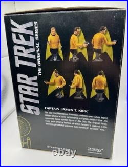 Titan Merchandise Star Trek Captain James T Kirk Bust