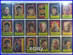 Topps cards Star Trek Original Series base set (88), stickers (22) +unopened TMP