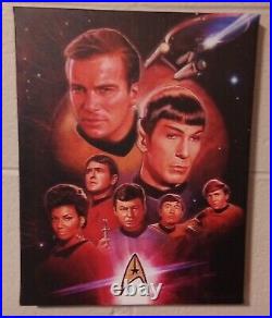 Two Star Trek 11 x 14 Canvas prints (Original Series)