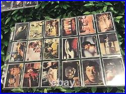 ULTRA RARE 1976 Allen's and Regina NZ issue Star Trek Captains Log 72 card set