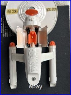 USS ENTERPRISE DINKY STAR TREK 1976 with shuttle, photons and original box