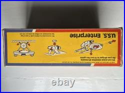 USS ENTERPRISE DINKY STAR TREK 1976 with shuttle, photons and original box