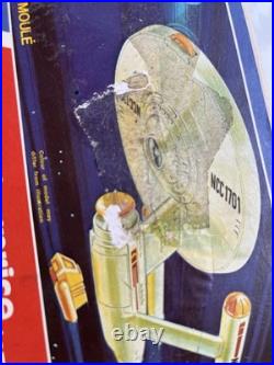 USS ENTERPRISE DINKY STAR TREK 1976 with shuttle, photons and original box