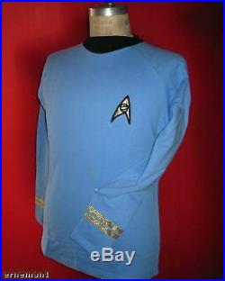 Uniform original STAR TREK Spock blau BW NEU S