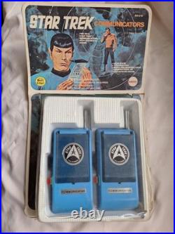 VINTAGE STAR TREK Communicators Two 1974 Mego Brand In Original Packaging