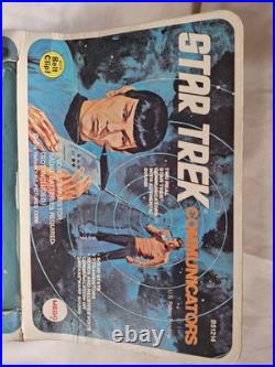 VINTAGE STAR TREK Communicators Two 1974 Mego Brand In Original Packaging