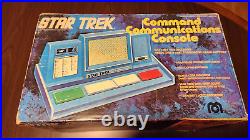 VINTAGE Star Trek Command Communications Console 1976 with Box and Instructions