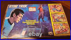 VINTAGE Star Trek Command Communications Console 1976 with Box and Instructions