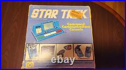 VINTAGE Star Trek Command Communications Console 1976 with Box and Instructions