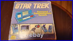 VINTAGE Star Trek Command Communications Console 1976 with Box and Instructions