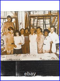 VTG Original Star Trek Photo Hand Signed By Gene Roddenberry To Cast Member 1978