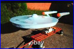 Very Large 11 Feet Long Star Trek Uss Enterprise Model, Original Movie Size