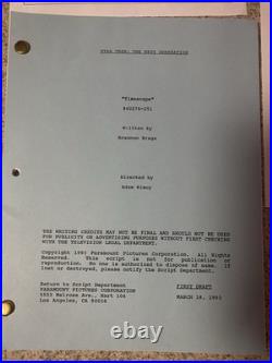 Very Rare Star Trek WilliamWindom Signed Canceled Check/Many More Signatures COA