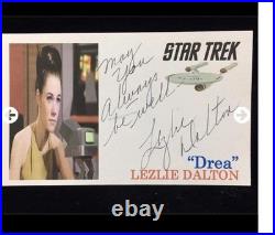 Very Rare Star Trek WilliamWindom Signed Canceled Check/Many More Signatures COA