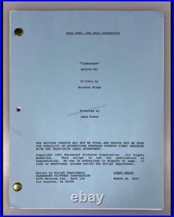 Very Rare Star Trek WilliamWindom Signed Canceled Check/Many More Signatures COA