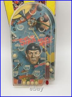 Vintage 1976 AHI Toys Star Trek Pin Ball Game SPOC Original Box Paramount