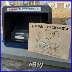 Vintage 1976 Mego Star Trek Phaser Battle Electronic Game Toy In Original Box