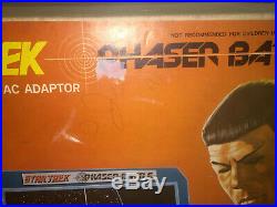 Vintage 1976 Mego Star Trek Phaser Battle Electronic Game Toy Original Box Only
