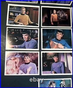 Vintage 1977 Star Trek TOS 18 Postcard Set Paramount Pictures NICE