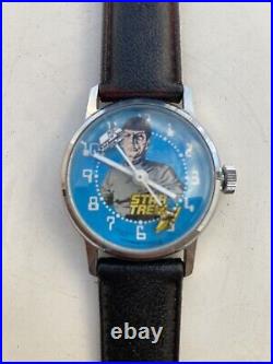 Vintage 1979 Bradley Star Trek Mr. Spock All Original Character Watch