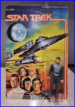 Vintage 1979 Mego Star Trek Spock 3.75in Mint On Excellent Original Card