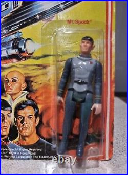 Vintage 1979 Mego Star Trek Spock 3.75in Mint On Excellent Original Card