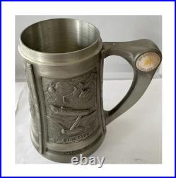 Vintage 1991 Franklin Mint The Official Star Trek TOS 25th Anni Pewter Tankard