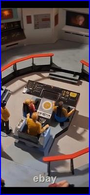 Vintage 1991'amt' Ertl'star Trek' Enterprise Command Bridge + Figures Complete