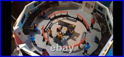 Vintage 1991'amt' Ertl'star Trek' Enterprise Command Bridge + Figures Complete