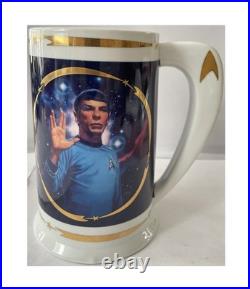 Vintage 1994 Hamiltons Star Trek TOS Tankard Collection Mr Spock Ex Shop