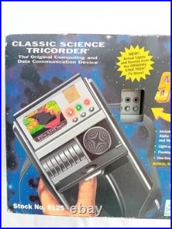 Vintage 1995 Ltd Ed Star Trek Electronic Tricorder Fully Working Boxed Playmate