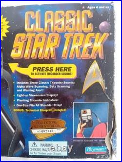 Vintage 1995 Ltd Ed Star Trek Electronic Tricorder Fully Working Boxed Playmate