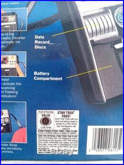 Vintage 1995 Ltd Ed Star Trek Electronic Tricorder Fully Working Boxed Playmate