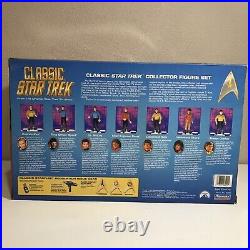 Vintage Classic Star Trek Bridge Figure Set 1993 Collectors Edition New Sealed